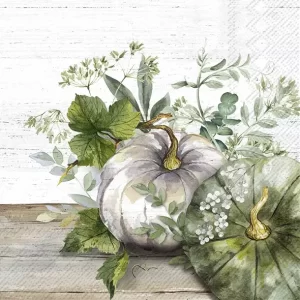 Green and White Pumpkin