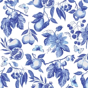Blue Toile